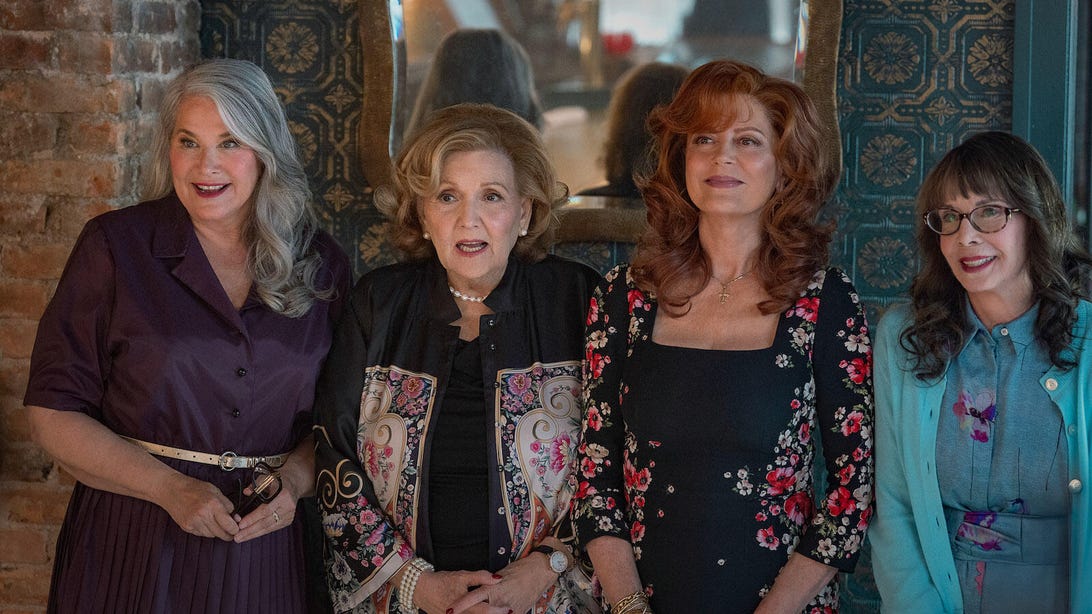 Lorraine Bracco, Brenda Vaccaro, Susan Sarandon, and Talia Shire, Nonnas